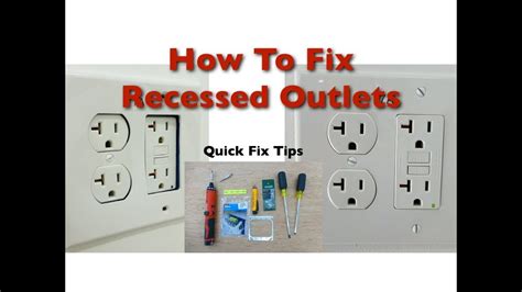 Quick Fix: How to Fix an Outlet That is Recessed 